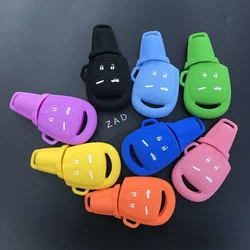 ZAD Silicone key cover Case skin set protected For SAAB 9-3 9-5 93 95 Key Shell Fob car key shell cover auto parts car styling