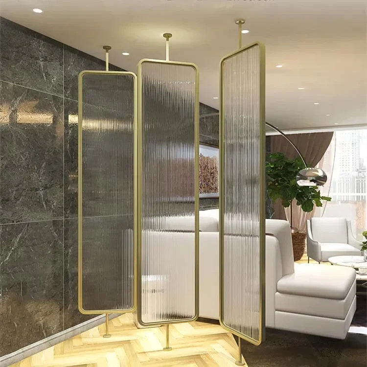 Room Art Decorative Partition & Coating Room Divider Decorative Screen Partition Free Standing Separator for Living Room New