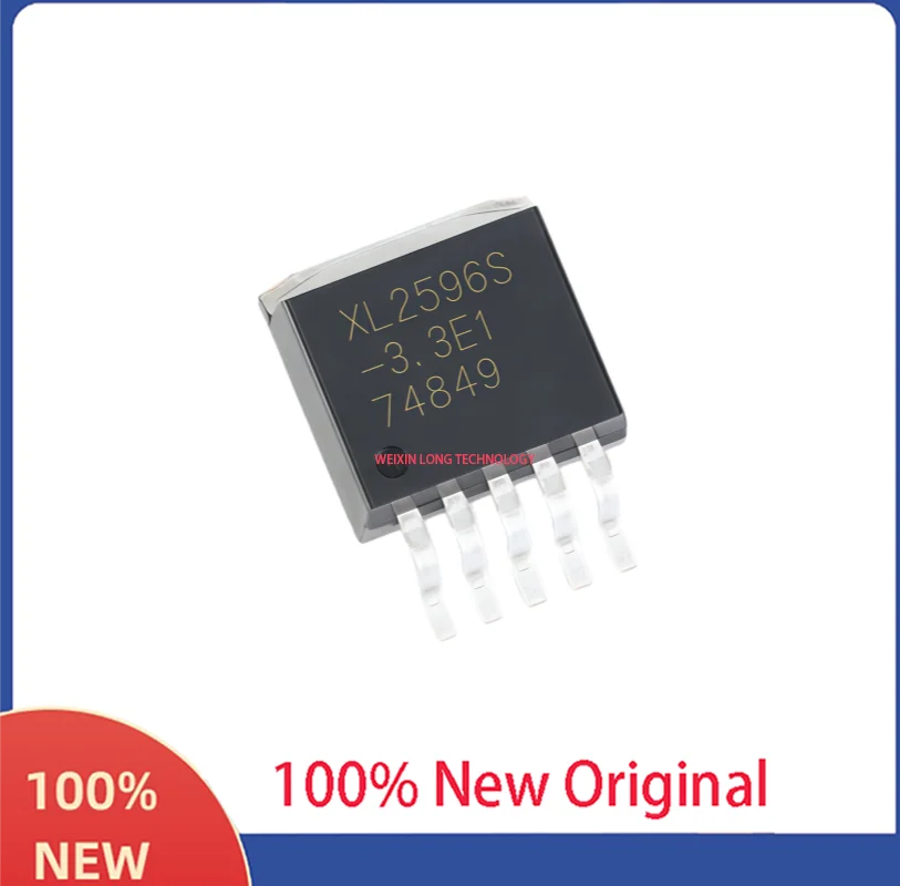 Newly manufactured original XL2596S-3.3E1 TO-263 3A 3.3V 150KHz voltage reduction DC converter chip