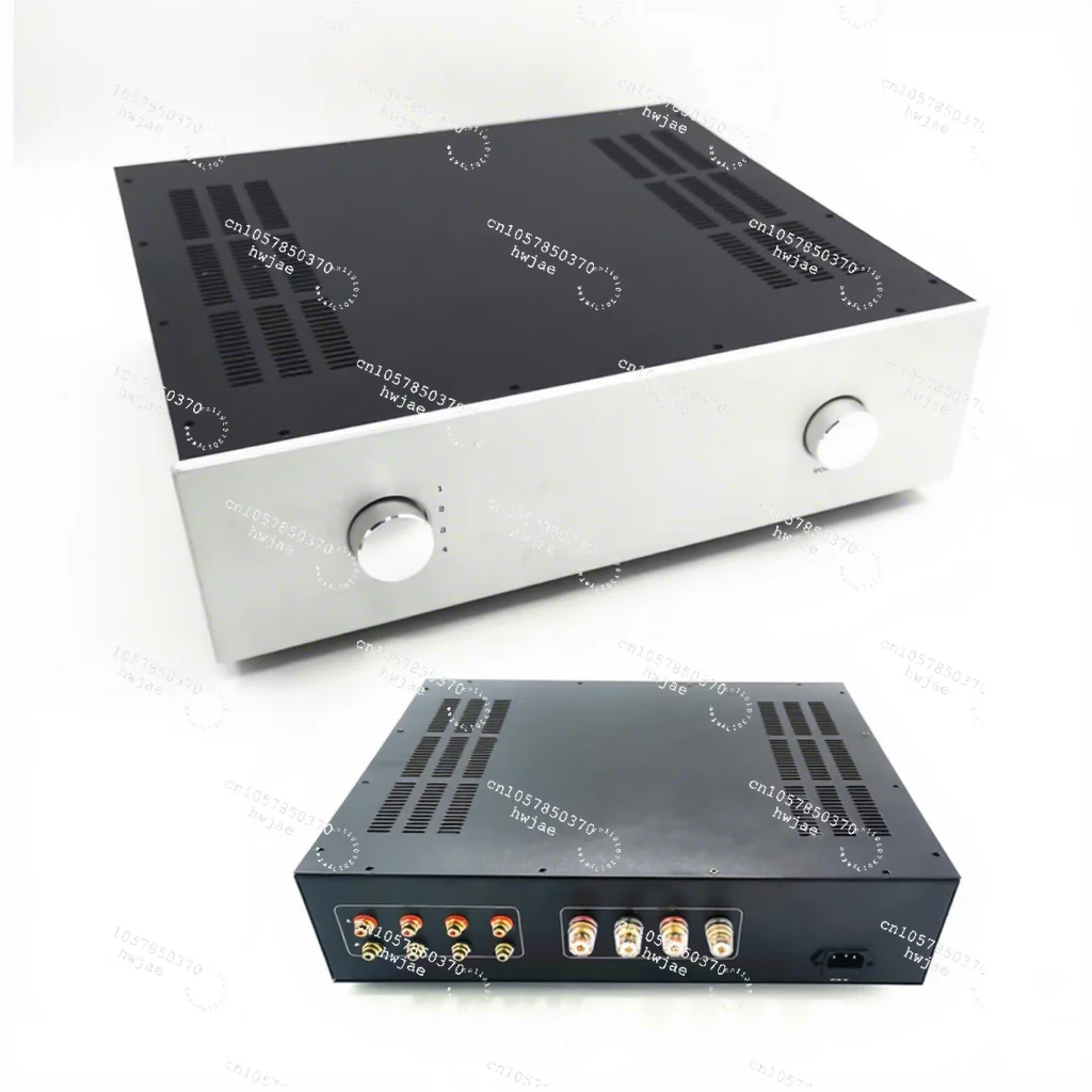 Custom DIY HIFI Anodized Aluminum Chassis Power Amplifier Enclosure Audio HIFI Amplifier Case