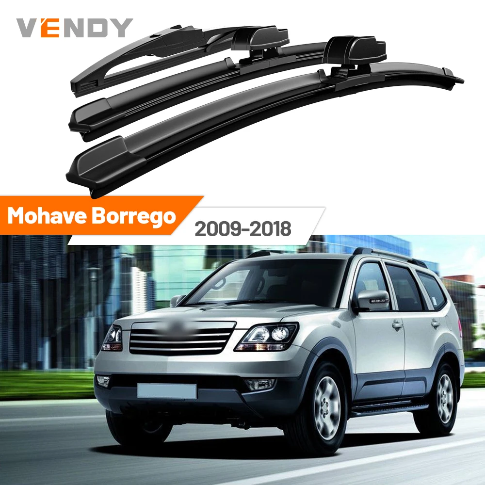 

Для KIA Mohave Borrego 2009-2018 (2010, 2011, 2012, 2013) — Комплект передних и задних щеток стеклоочистителя, аксессуары