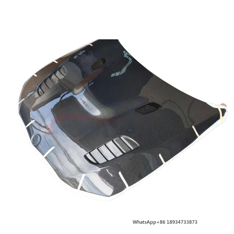 For BMW E90 2009-2012 Carbon Fiber Engine Hood Bonnet  Engine Cover Head Cover Body Kit