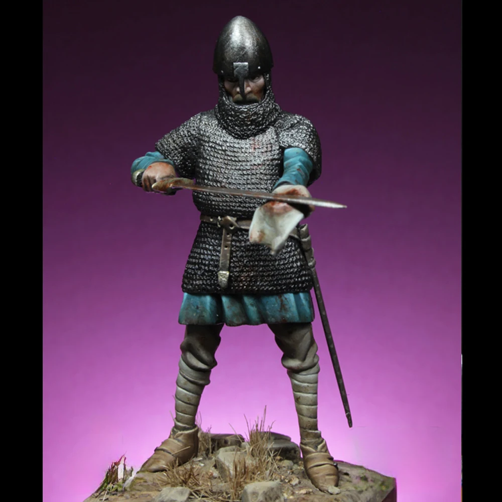 مجسم من الراتنج، GK، 1/32 نورمان نايت، 1099، موضوع تاريخي، مجموعة غير مجمعة وغير مطلية