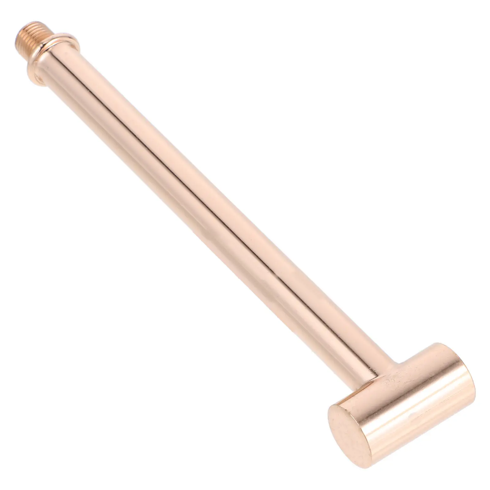 T-Shaped Wall Lamp Stem Straight M10 Threaded Tube Iron Hollow Pipe Replacement Part Table Floor Lamp Making Accessories