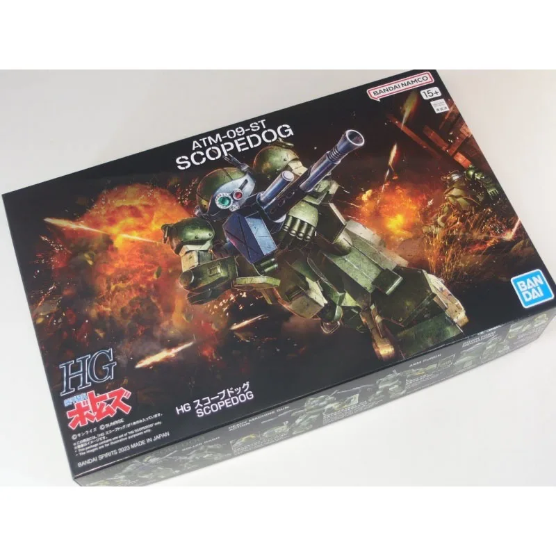 Bandai Gundam Anime Figure Armored Trooper Votoms ATM-09-ST Scopedog Action Figures Collection Model Action Figure Toys