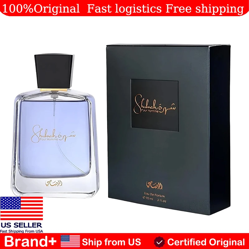 

RASASI Shuhrah for Men Eau De Parfum 100ML Arabian Women's Perfume Long Lasting Fragrance Cologne Persistence Pheromone Portable