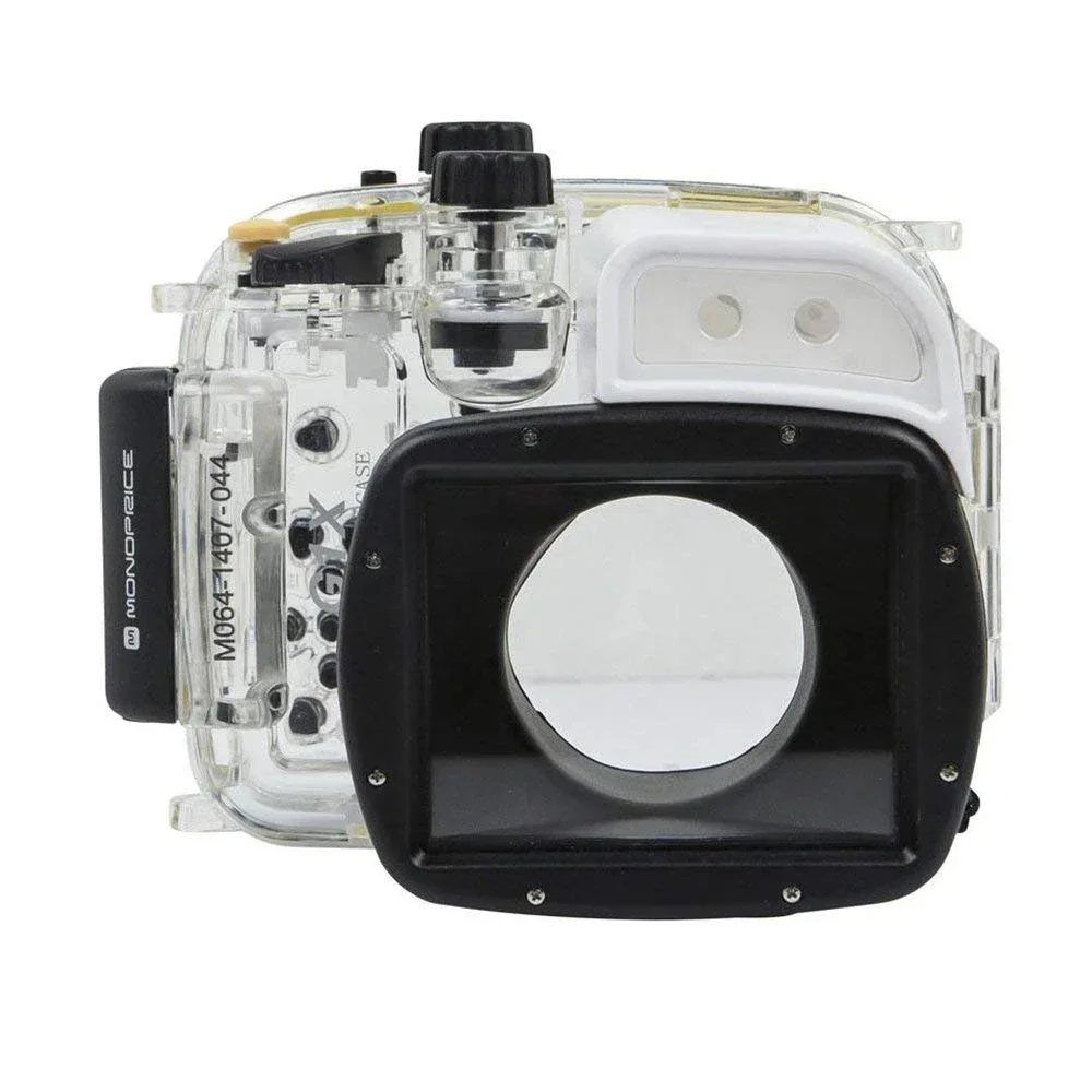 Dropshipping 40 meters 130ft Underwater Waterproof Housing Diving Camera Case for Canon G1X Camera