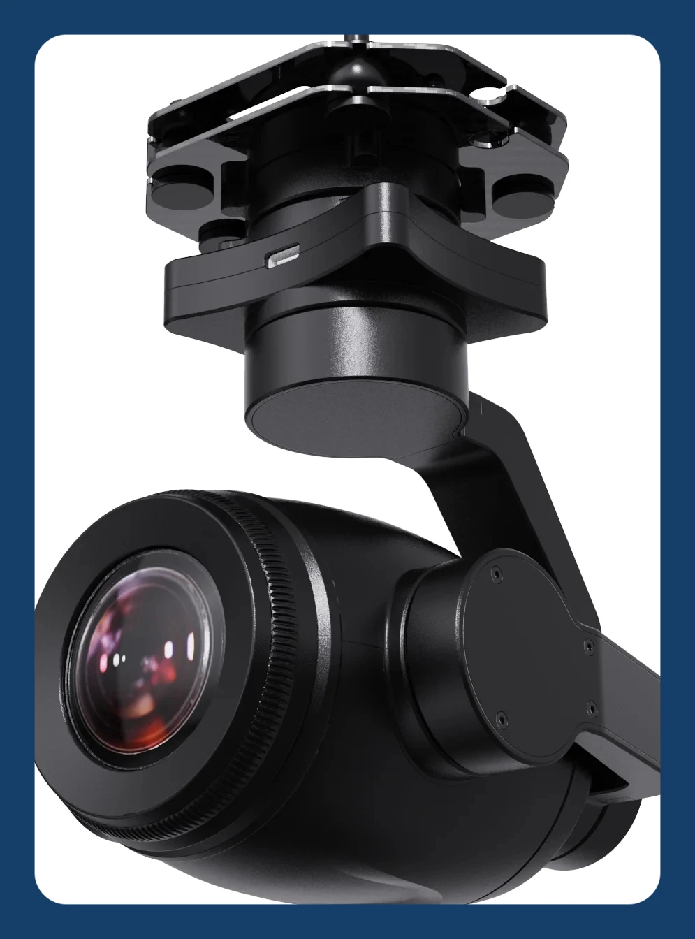 SIYI ZR30 4K 8MP 180X Hybrid 30X Optical Pod Zoom Gimbal Camera with AI Smart Identify and Tracking 1/2.7 Sensor Camera