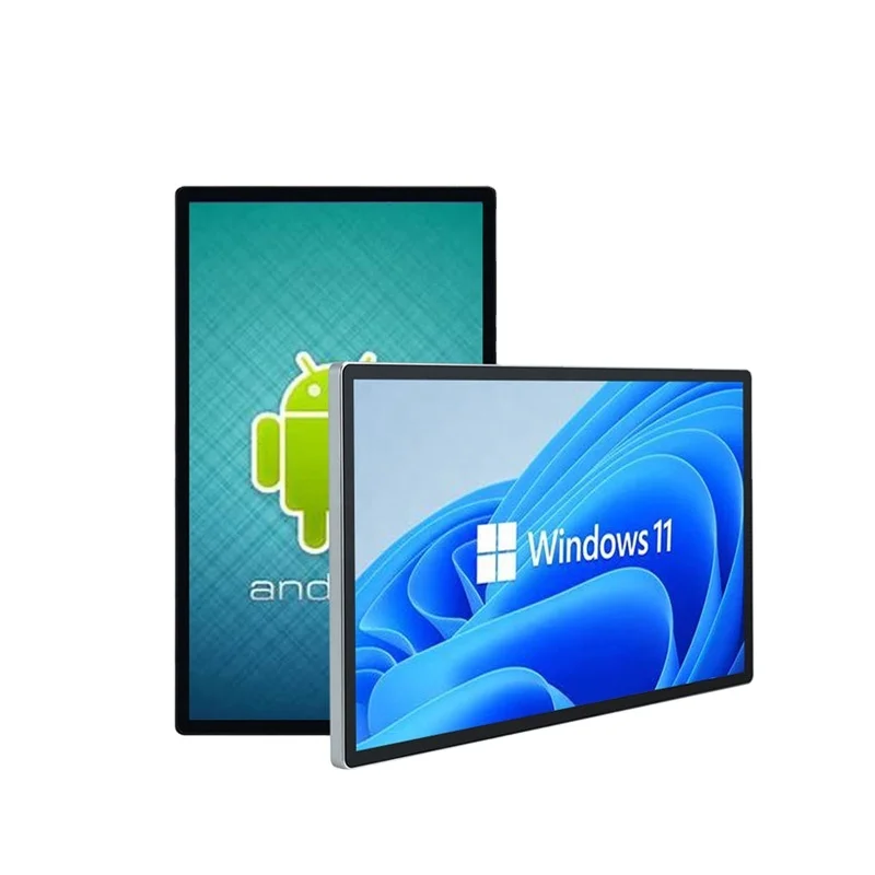 Imperméabilisent le devant Ip65 Android 32 pouces tout dans un moniteur capacitif d'écran tactile de PC pour les entreprises