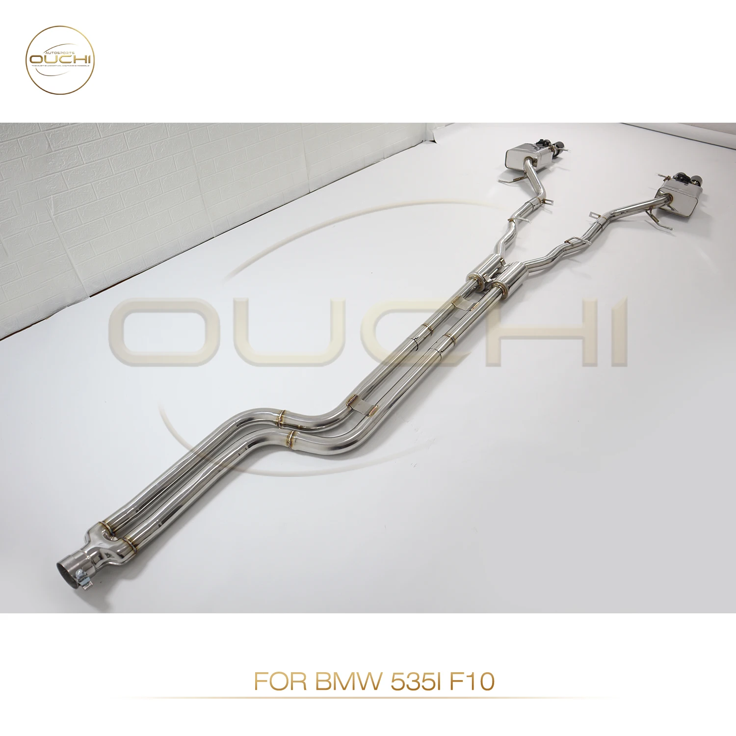 Ouchi Stainless Steel Catback Exhaust Pipe for BMW 5 Series 535I F10 Exhaust System Muffler Bluetooth Valve Factory Direct Sales