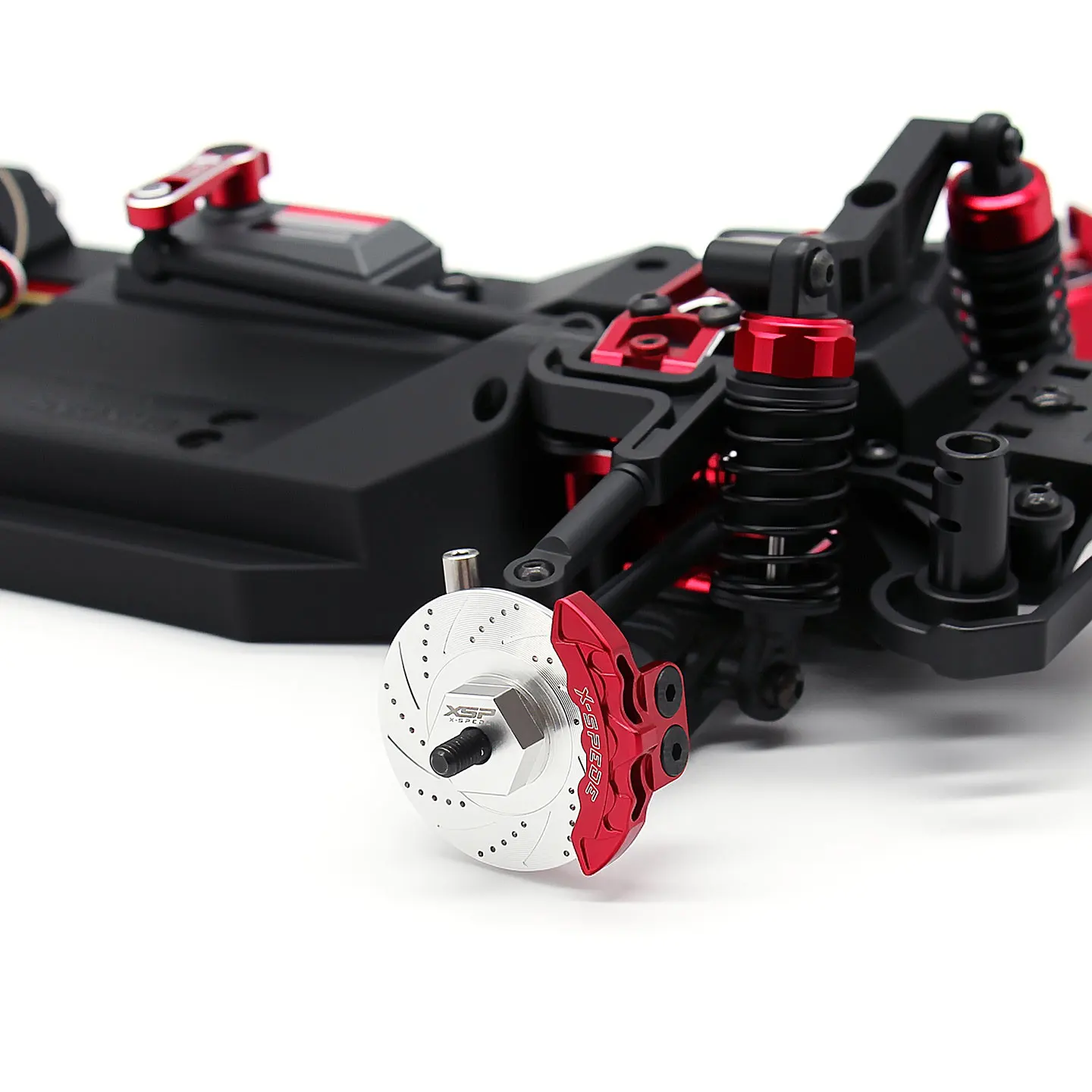 X-spede Kyosho 1/10 FazerD2AE86 aluminum alloy simulated brake discs + calipers - 1 pair