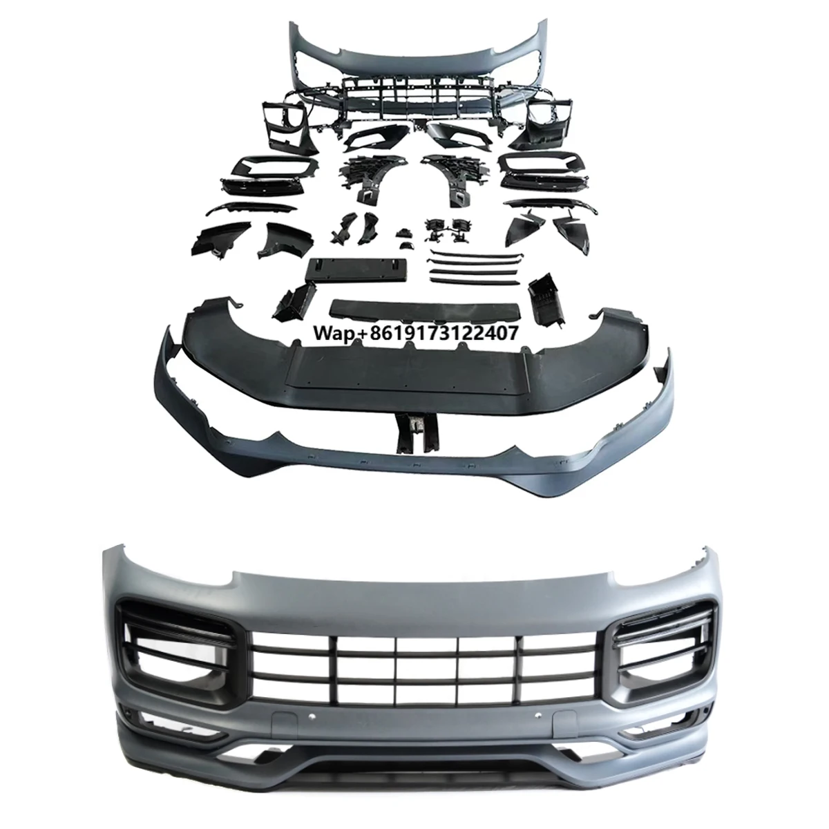 

Top Quality Car Bumpes BodyKit for 9Y0.1 2018-2023 Change to Turbos Model with Tip Exhaust Tkt Parts.