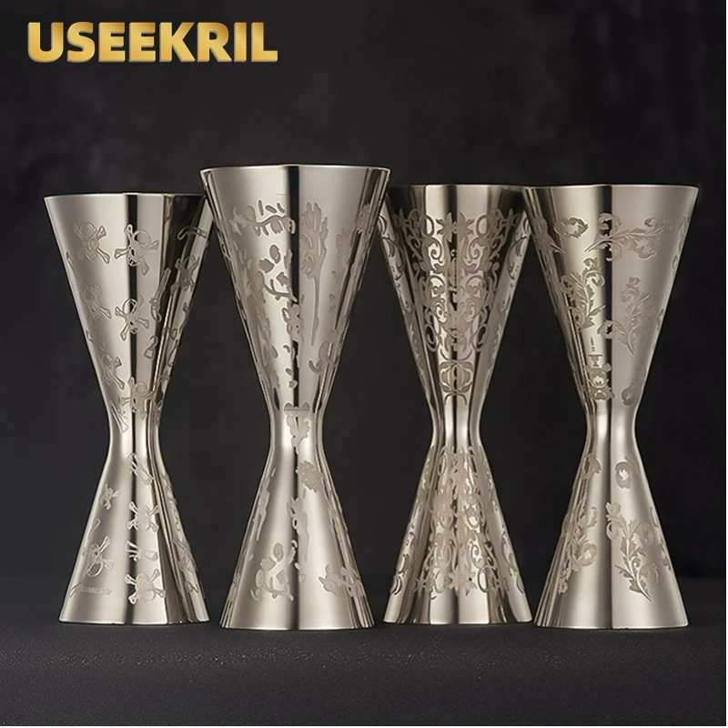 

Carven Measuring Cup Tools Bar Measure Cocktail Jigger Bar Tools Bar Accessories