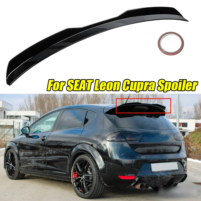 Extensión de Alerón Trasero Universal para Techo de Coche, ABS, 99 cm, para Seat Leon FR MK4 Cupra Leon Ibiza MK5 6F Mk1 Hatchback