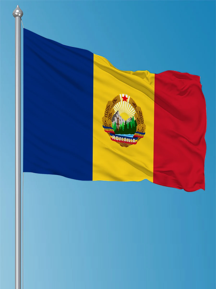 90x150cm Socialist Republic of Romania Flag