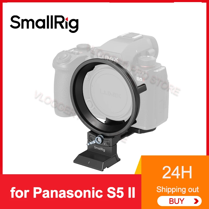 SmallRig Rotatable Horizontal-to-Vertical Mount Plate Kit for Panasonic LUMIX S5 II / S5 IIX / G9 II 4702 Professional Shooting