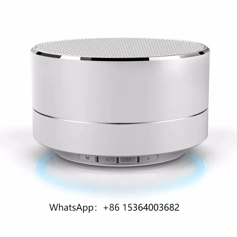 

Wireless Speaker Portable HD Sound A10 Metal Bass Speaker Device Compact Size Durable Aluminum Shell Magnetic Base