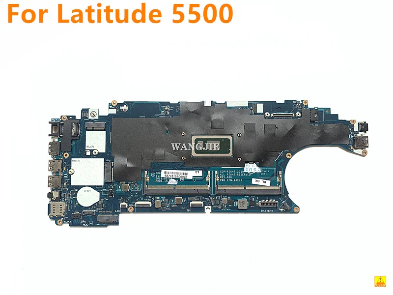 For DELL Latitude 5500 Motherboard 0TW56W CN-0TW56W EDC50 LA-G901P + I5-8365U CPU In-Built Working