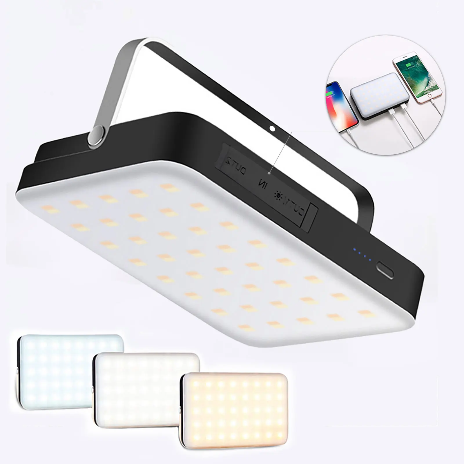 Operated Outdoor Solar Hanging Camping Lamps Led for Camping