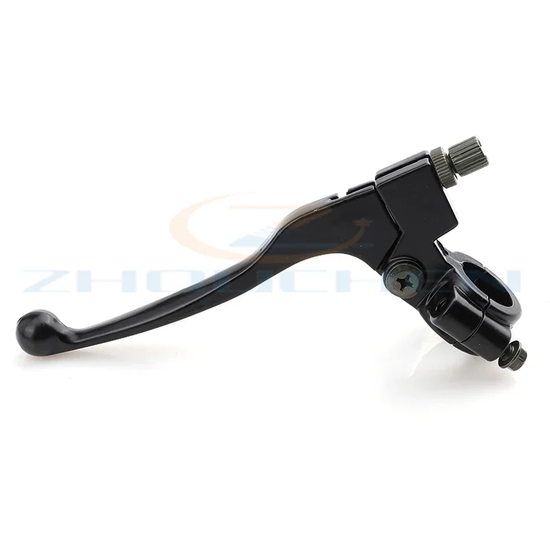 Motorcycle 7/8'' 22mm Left Handle Brake Lever Perch Assembly for 47cc 49cc Dirt Bike ATV Quad Mini Moto 97cc Baja Scooter Moped