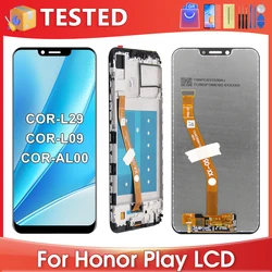 6.3''For HUAWEI Honor Play For  COR-L29 L09 AL00 AL10 TL10 LCD Display Touch Screen Digitizer Assembly Replacement