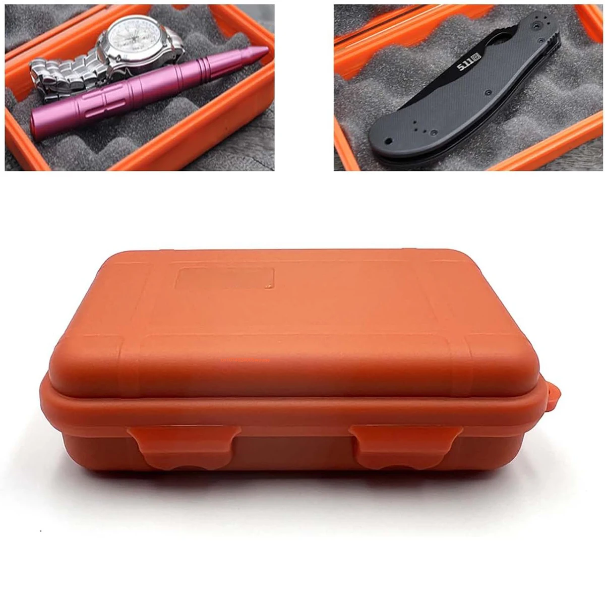 Outdoor Waterproof Shockproof Box Plastic Tool Box Enclosure Airtight Survival Case Container Storage Travel Sealed Containers