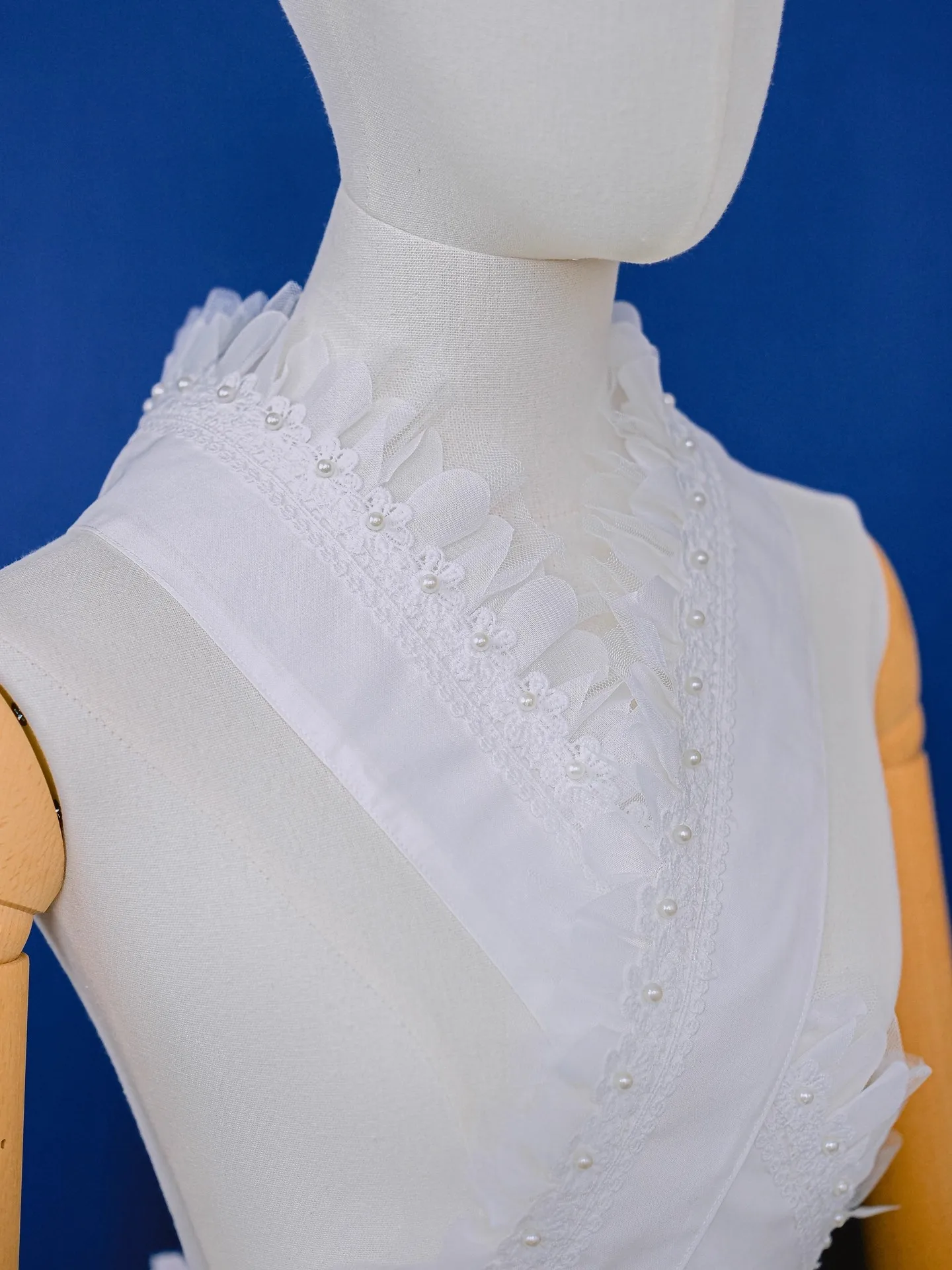 Summer Kimono Detachable Fake Collar Undergarment for Women, Cotton Yukata Hadajuban Collar, Stiffener Included