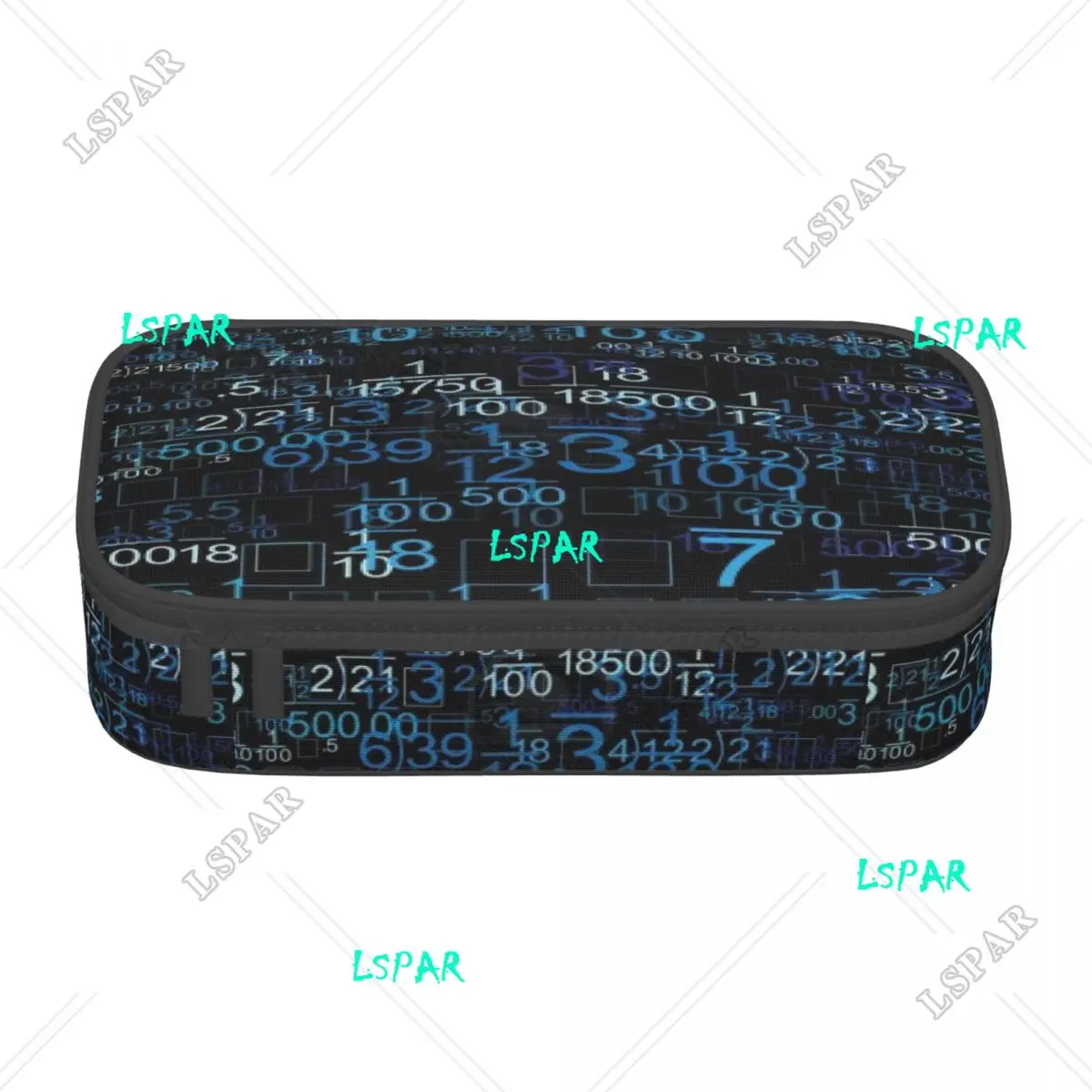 Custom Hacker Code Binary Code Cute Pencil Case Girl Boy Large Capacity Science Computer Pencil Bag Student School