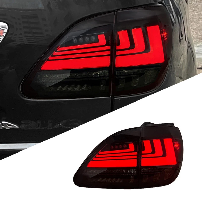 Car Taillight Assembly For Lexus RX RX300 1998 1999 2000 2001 2002 2003 LED Tail Lamp Dynamic Turn Signal Light Auto Accessories