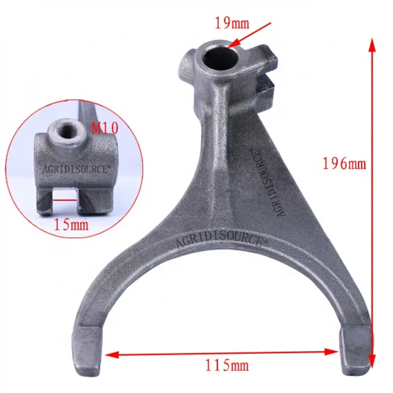 Prezzo economico: Gearbox Geat Power Output Forcella alta e bassa per trattore Foton Lovol Parte Giogo flangiato albero motore realizzato in Cina per Trac