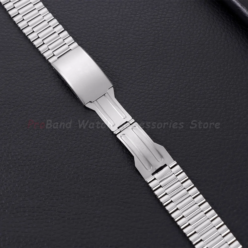 Metal Watch Strap 18mm 20mm 22mm for Rolex for Seiko Stainless Steel Bands for Smartwatch Universal