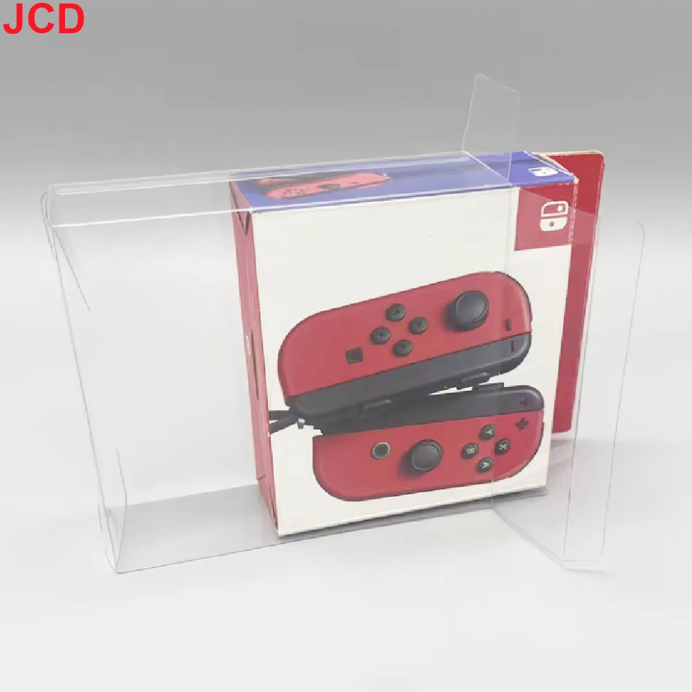 JCD 1pcs Transparent Box Protector For Joy Con Handle Collect Boxes For Switch NS Game Shell Original Clear Display Case