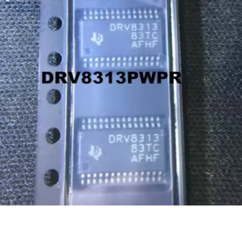 10PCS Original DRV8313PWPR HTSSOP-24 Three-Phase Brushless DC BLDC Gate Driver Motor Driver IC Industrial Fan Robot Controller