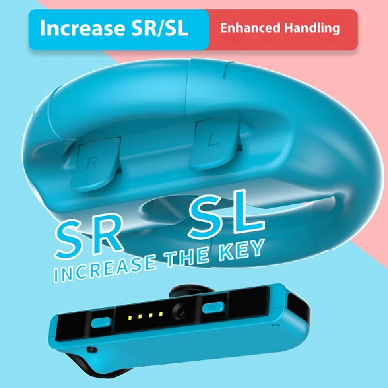 YOAINGO Nintendo switch oled Steering wheel grip joy-conController racing game control Surrounding accessories Excluding handle