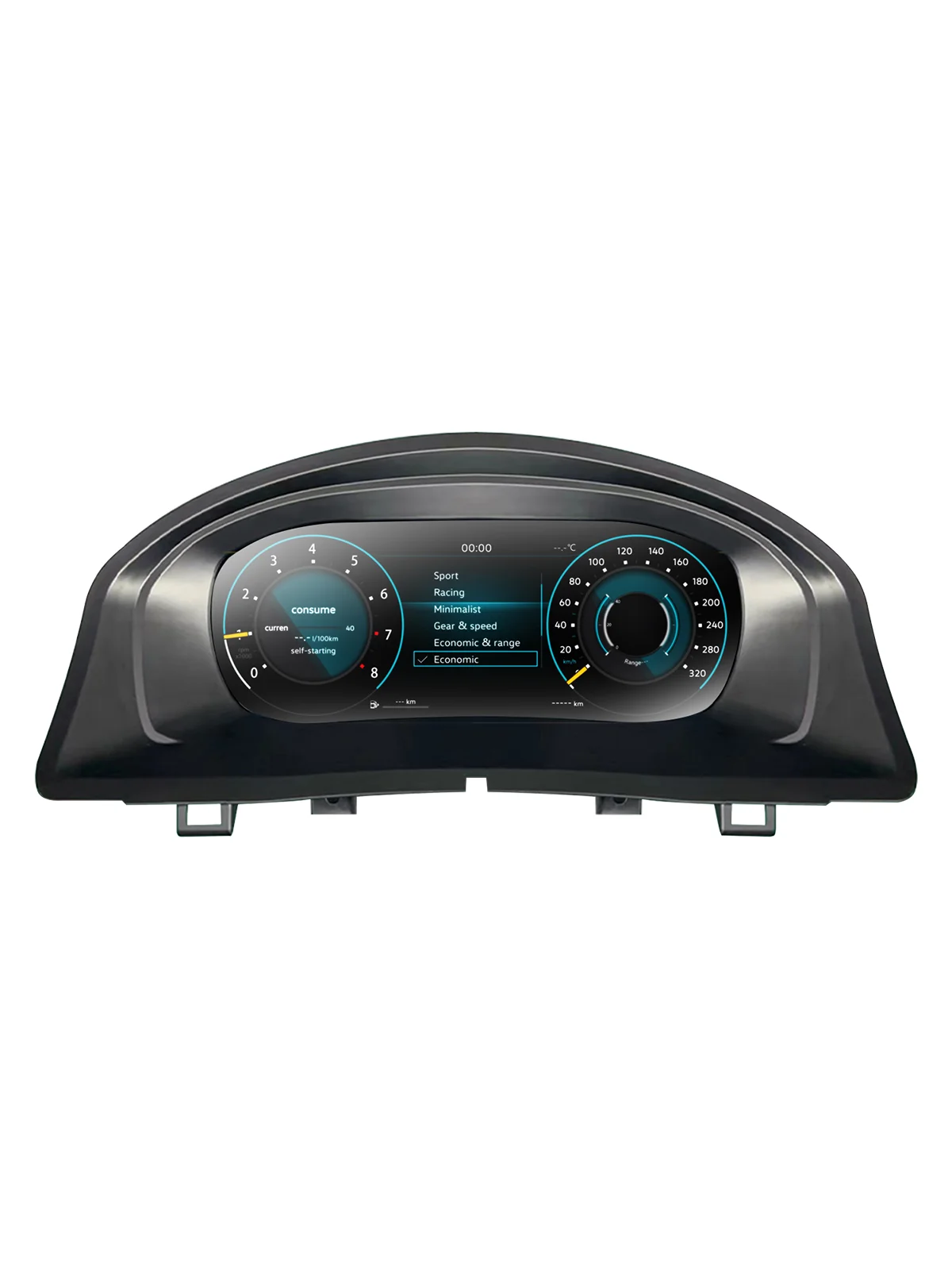 1920*720 HD LCD digitaal snelheidsmeterpaneel cockpit voor VW Golf 5 MK5 2004 05 06 07 08 jaar dashboard instrumentenpaneel - afbeelding 2