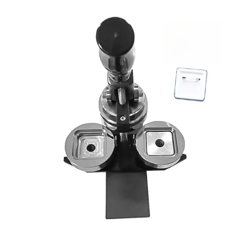 5CM*5CMsquare Pin Button Badge Machine  50mmX50mm