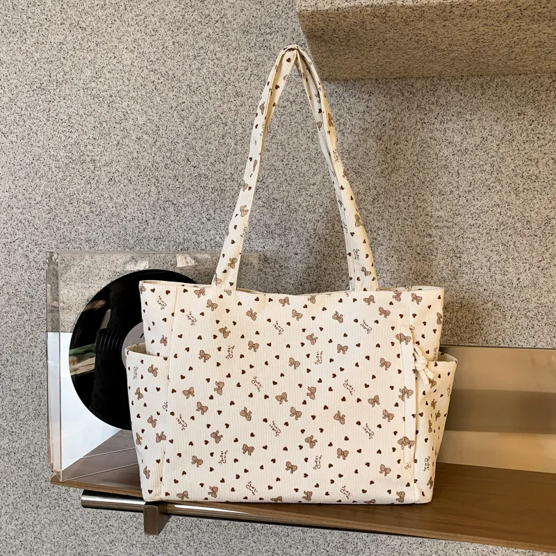 bolsas-de-ombro-casuais-em-corduroy-com-estampa-de-morango-para-mulheres-bolsa-de-alta-capacidade-bolsa-simples-feminina-bolsa-tipo-bucket