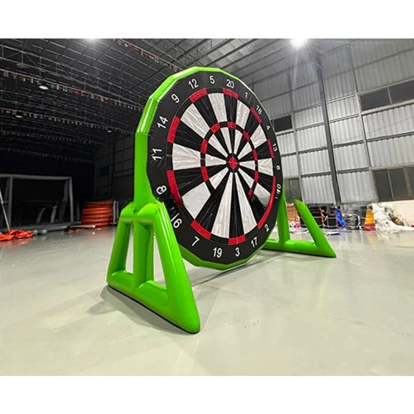 Large Inflatable Football Dart Inflatable Soccer Darts Game for Kids Adult Football Board Darts Advertising Inflatables