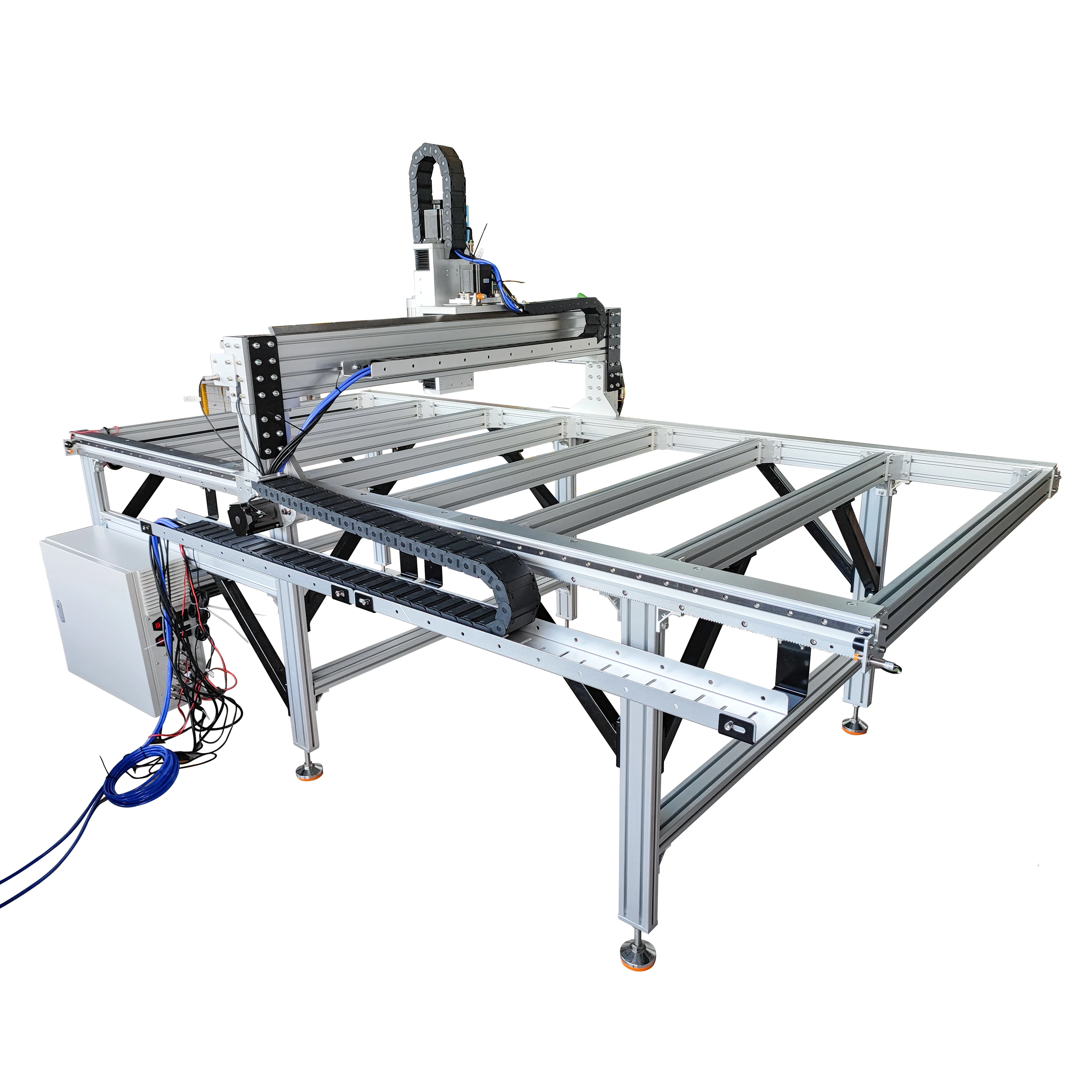 CNC 1325 Engraving Machine 2.2kw Fully Automatic Mach3 CNC Router Woodworking Stone Plasma Aluminum Cutting Copper MDF