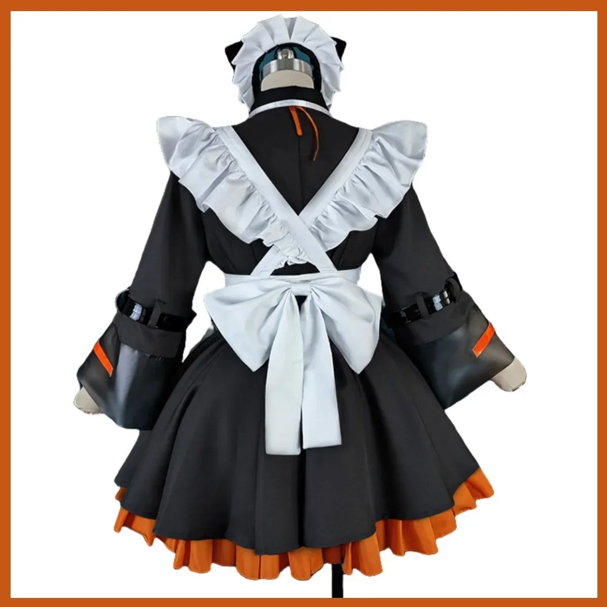 Vtuber Nijisanji Virtuele Youtuber Alban Knox Cosplay Kostuum Pruik Meid Kleding Jurk Lolita Vrouw Man Mooie Kawaii Kerstpak