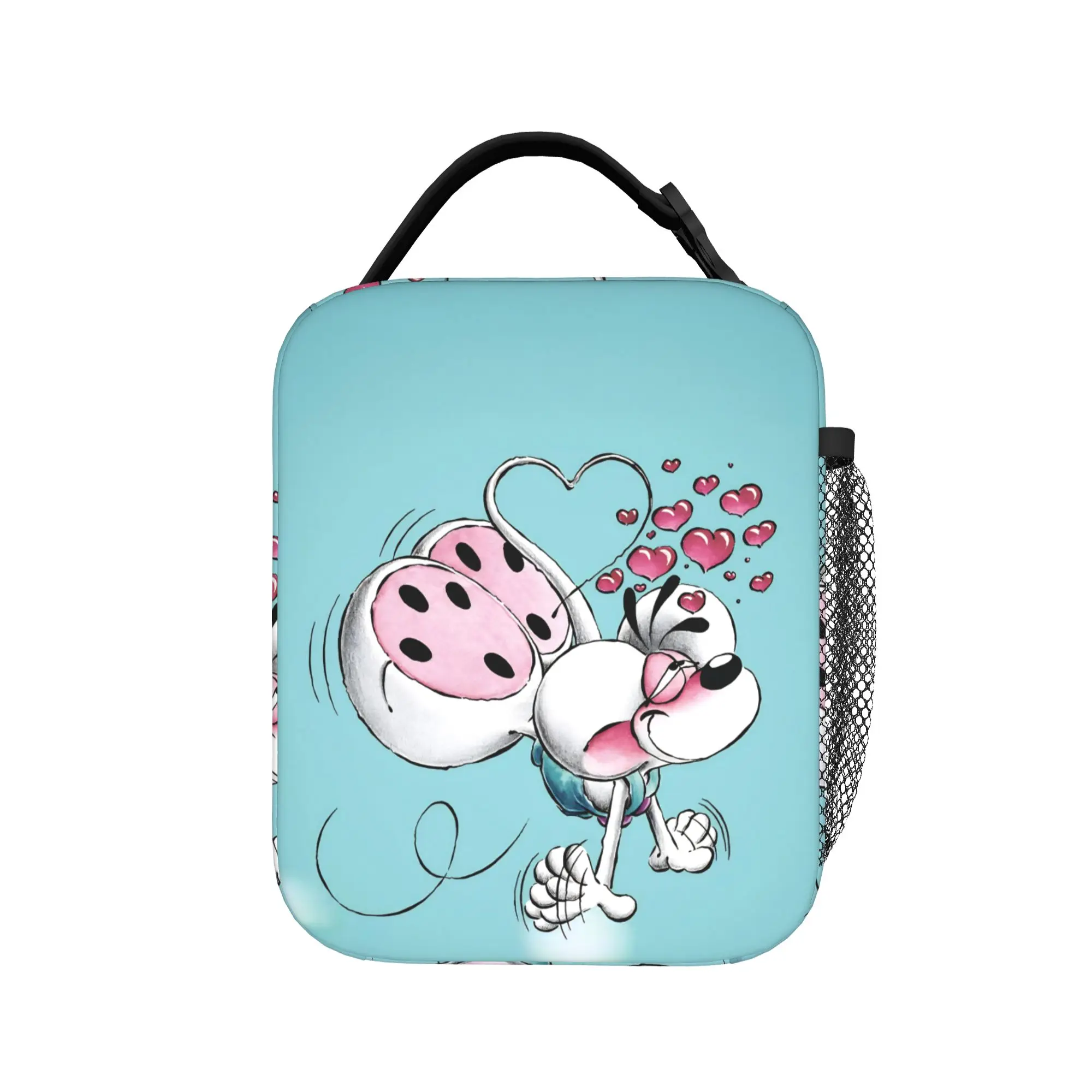 Cute Cartoon D-Diddl Mouse Thermal Insulated Lunch Bags for Picnic  Portable Food Bag Cooler Thermal Lunch Boxes