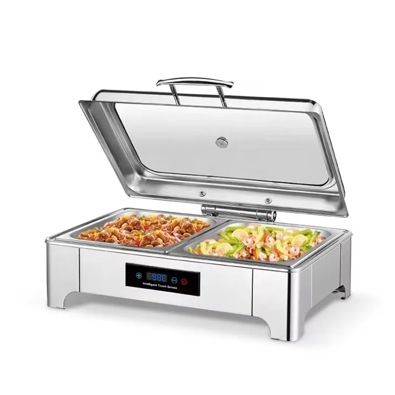 

Corrosion Resistance Composite Structure Elegant Chafing Dishes Buffet Food Warmer Tray