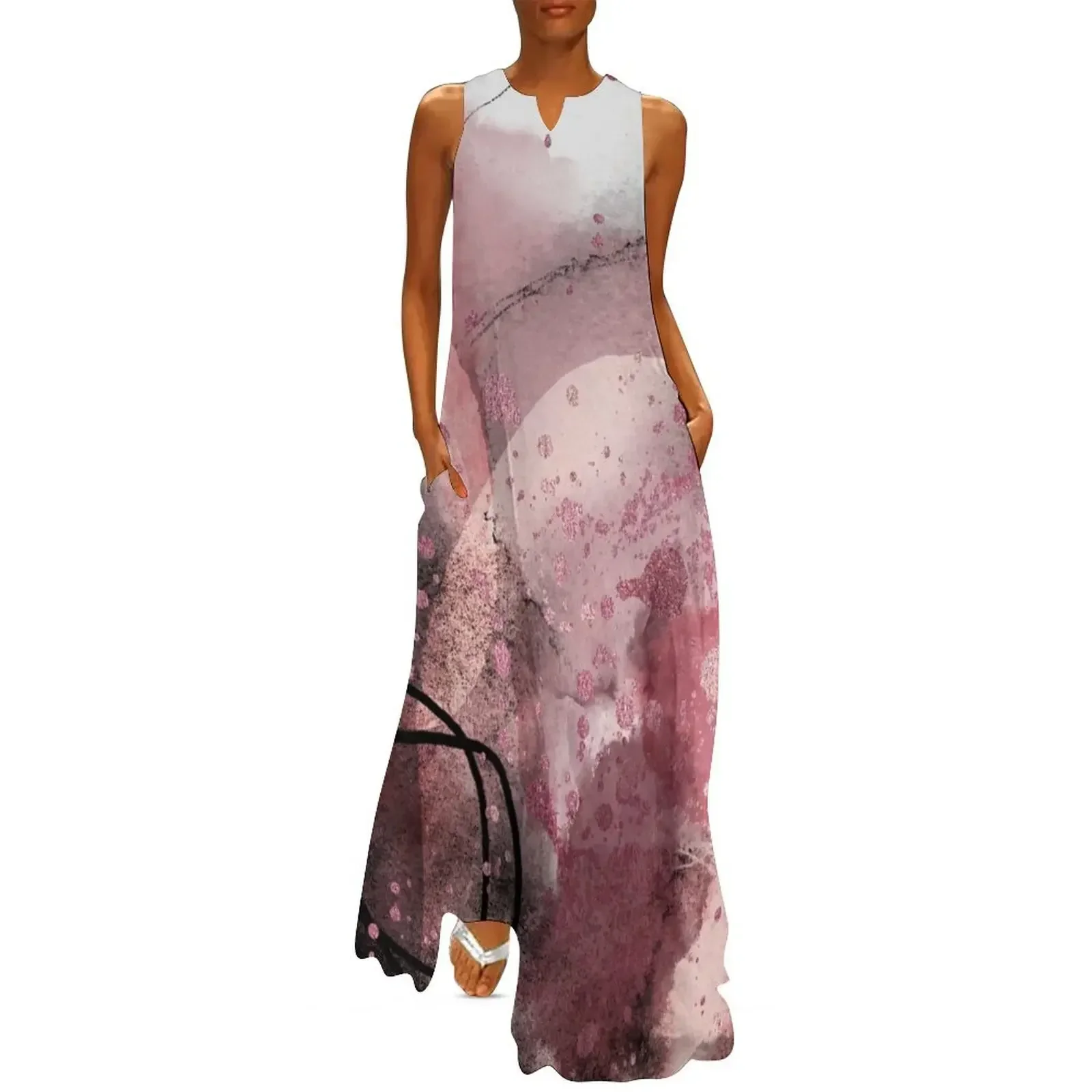 

Rose Tinted Vision Long Dress Womens dresses dresses ladies 2025 summer birthday dress for women Dress