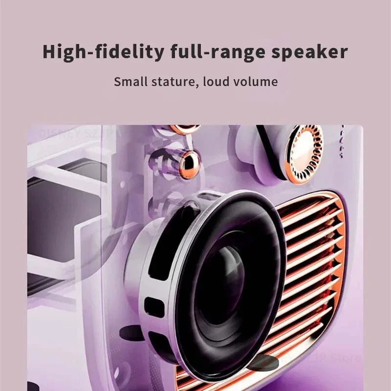 Sanrio-Altavoces Bluetooth Retro Y03 Kuromi, reproductor de grabación de Audio, Subwoofer pesado, Cinnamoroll, regalos para niñas