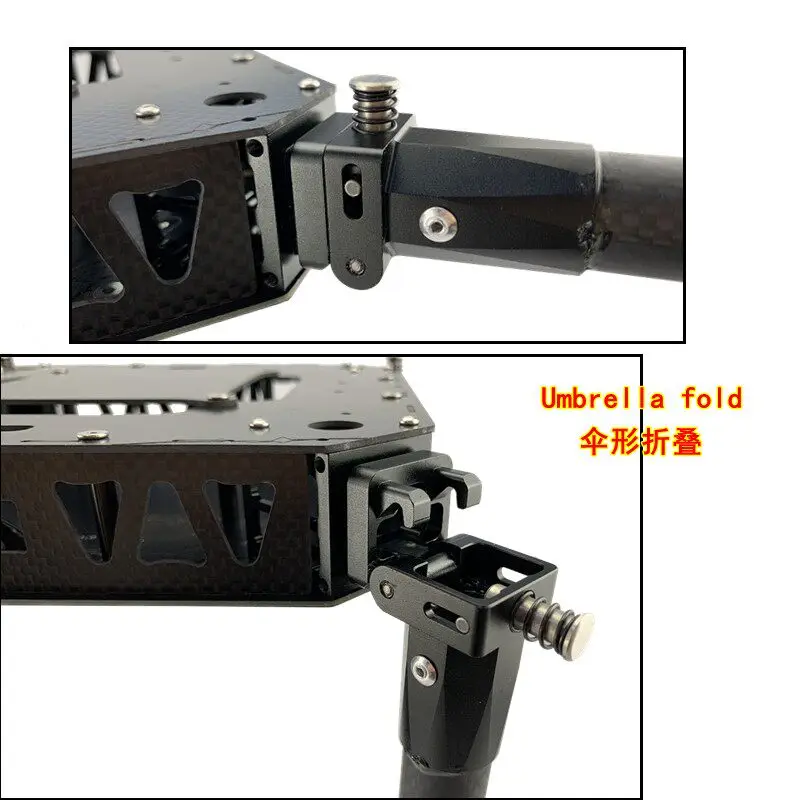 XAERO 810mm Weißer Faltbarer Regenschirmrahmen für Such- und Rettungsindustrie-Lautsprecherdrohne – Detail 26