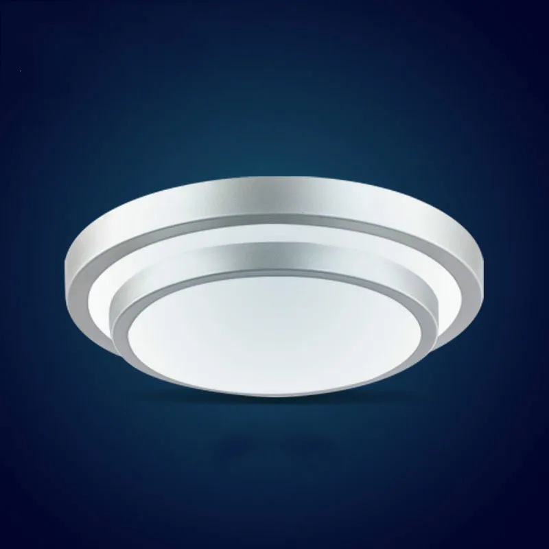 Imagem -02 - Alumínio Circular Led Ceiling Lights Corredor Lâmpada Quarto Corredor Varanda Redondo Luzes de Teto