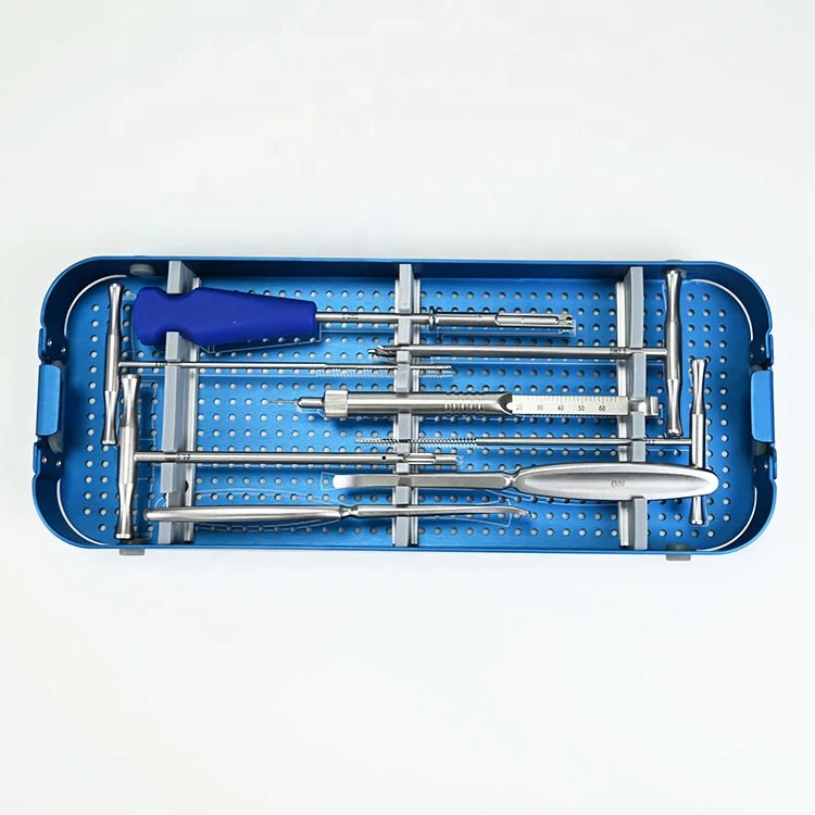 Orthopedic Minor Surgical Hip and Knee Kit Upper Limb Implant Trauma Small Fragment Instrument Set for Facture Surgery - view 3