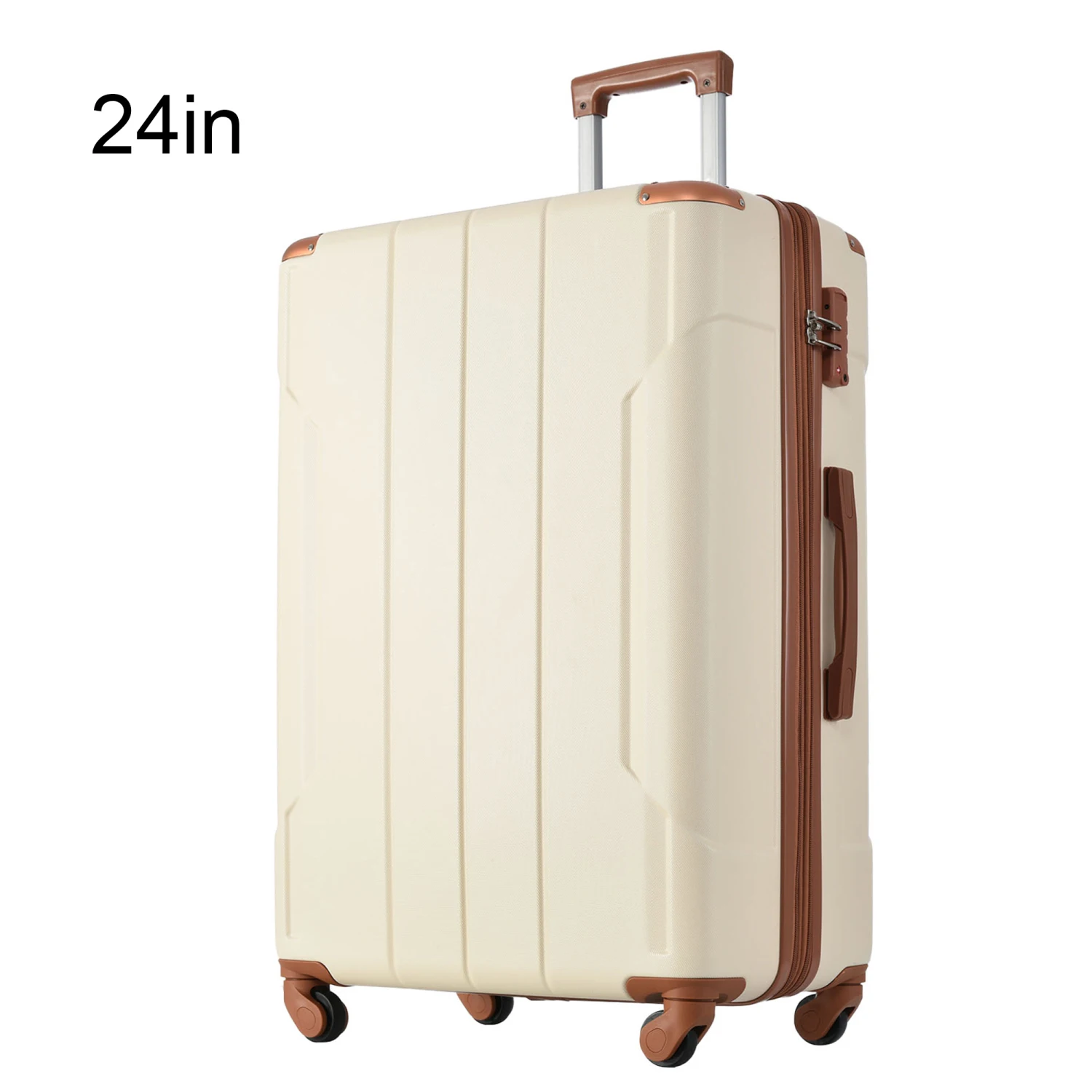 Hardshell 24'' Spinner Suitcase with TSA Lock Lightweight & Expandable - 90 characters