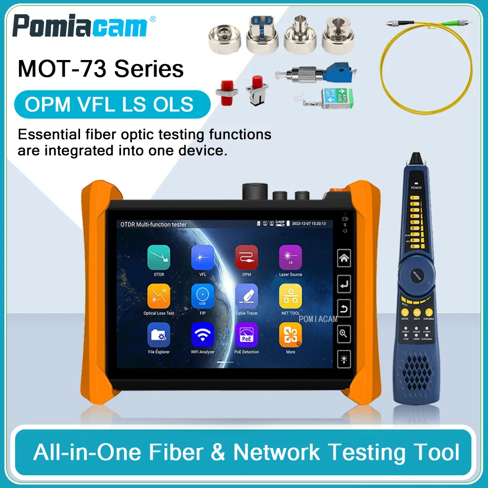 MOT-73 OTDR Tester 1310/1550nm 28/26dB 7