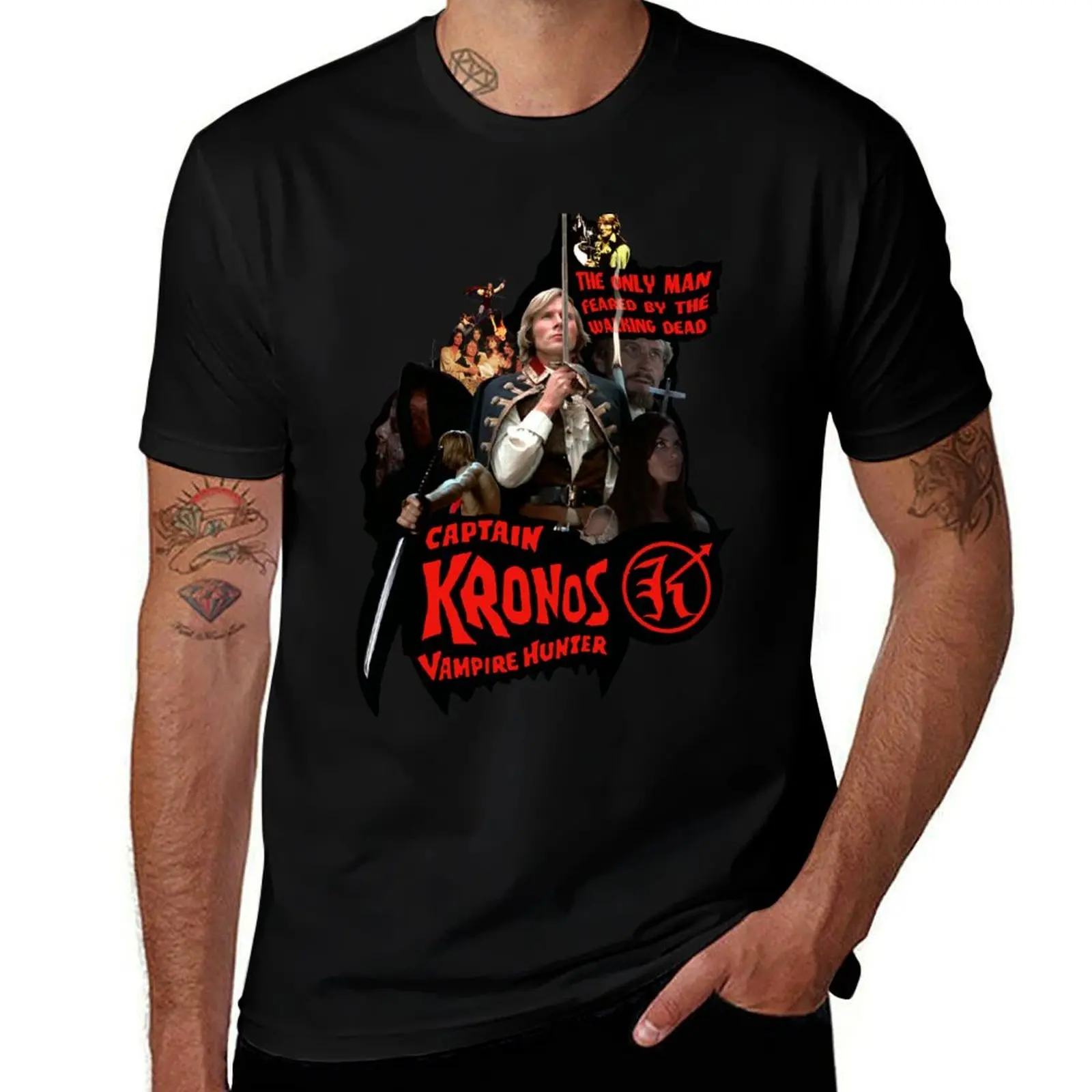 

Captain Kronos: Vampire Hunter T-Shirt anime shirt gifts for boyfriend cute clothes affliction shirts T-shirt men